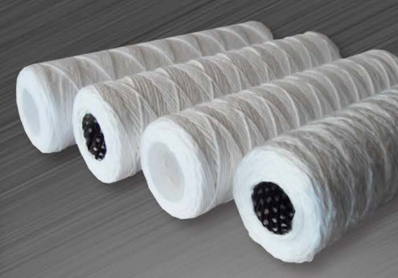 Wire wound filter element