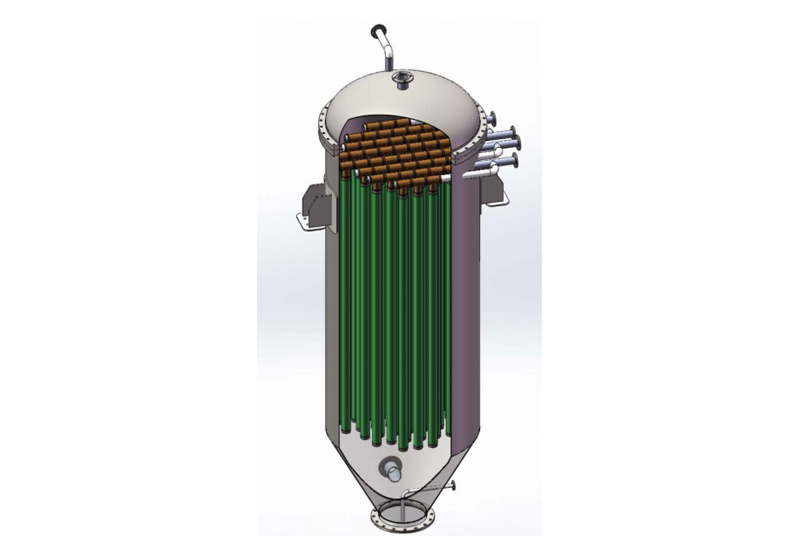 Candle filter system