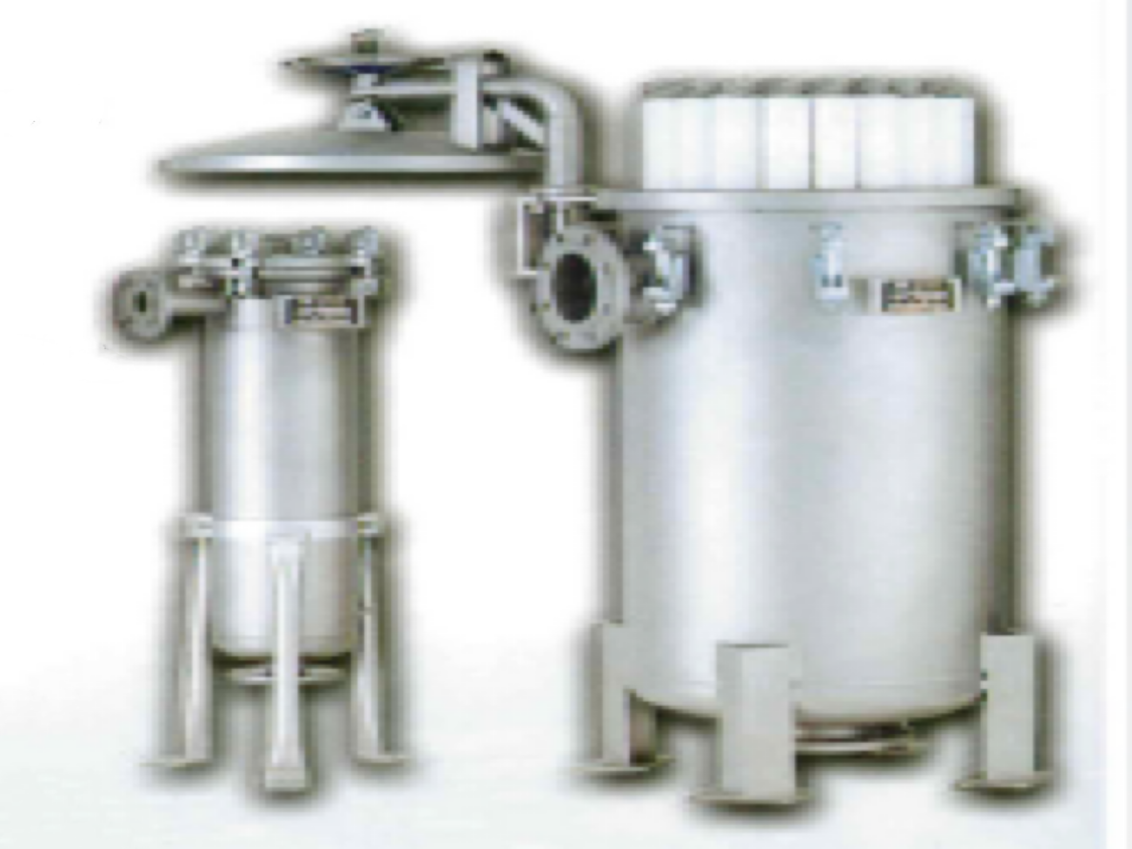 Sanitary filter element type filter