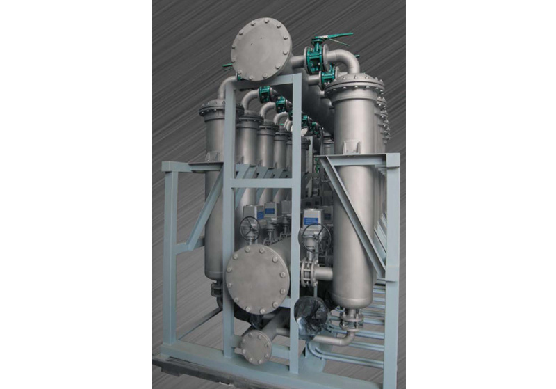 Modular automatic self-cleaning filter system